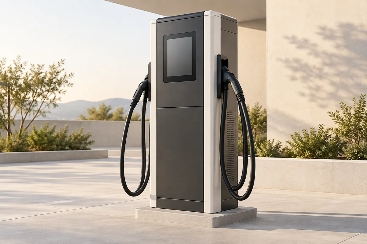 Illustrative ev charging equipment